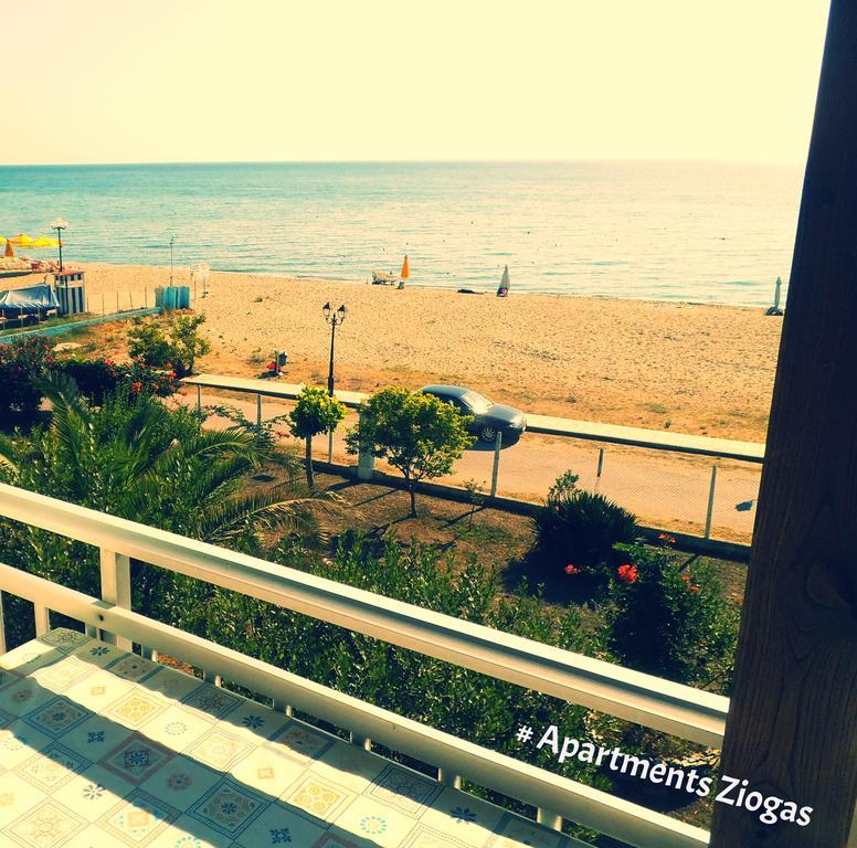 Apartments Ziogas ปาราเลีย สโกทินิส ภายนอก รูปภาพ